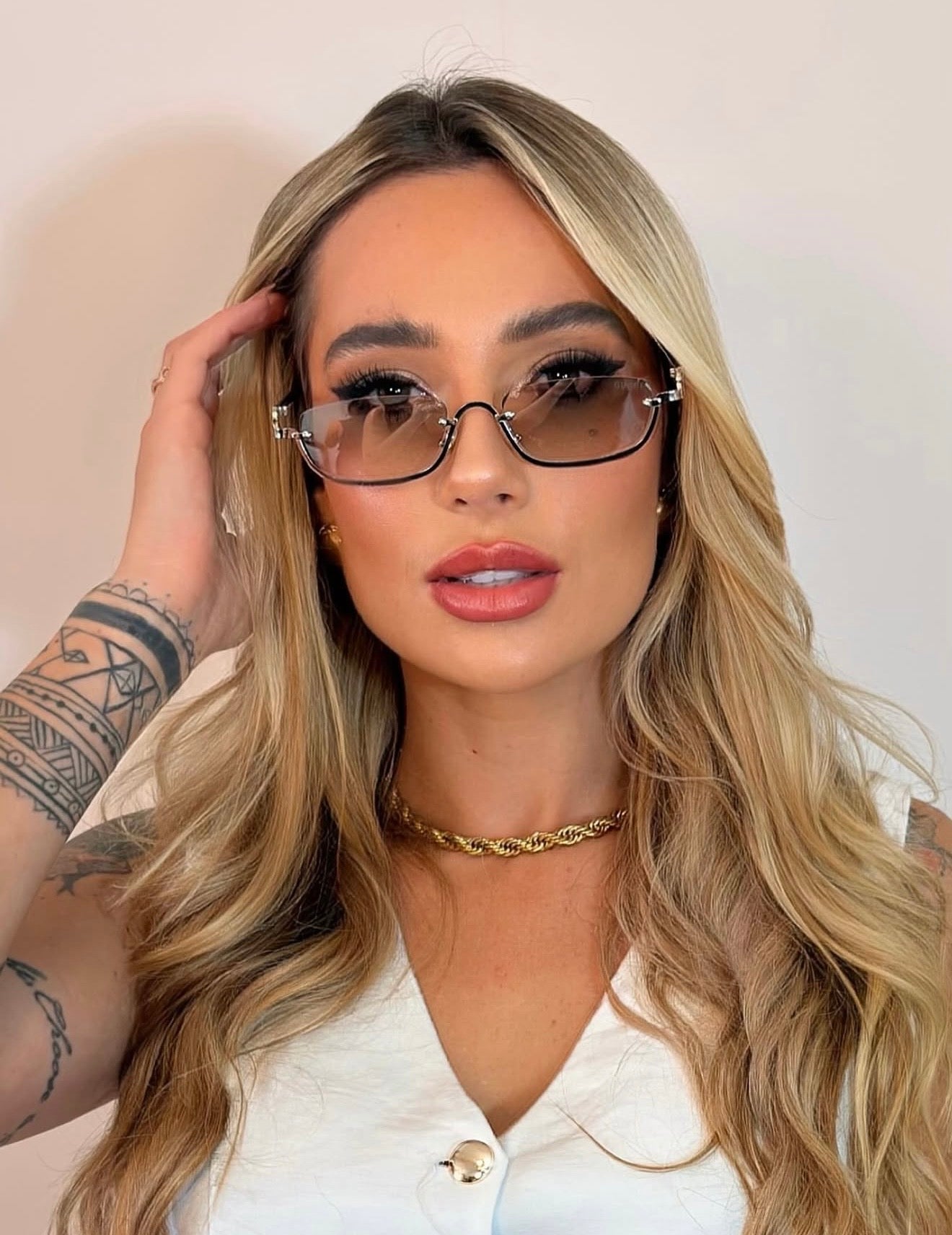 Óculos de Sol Gucci com Lentes Degradê