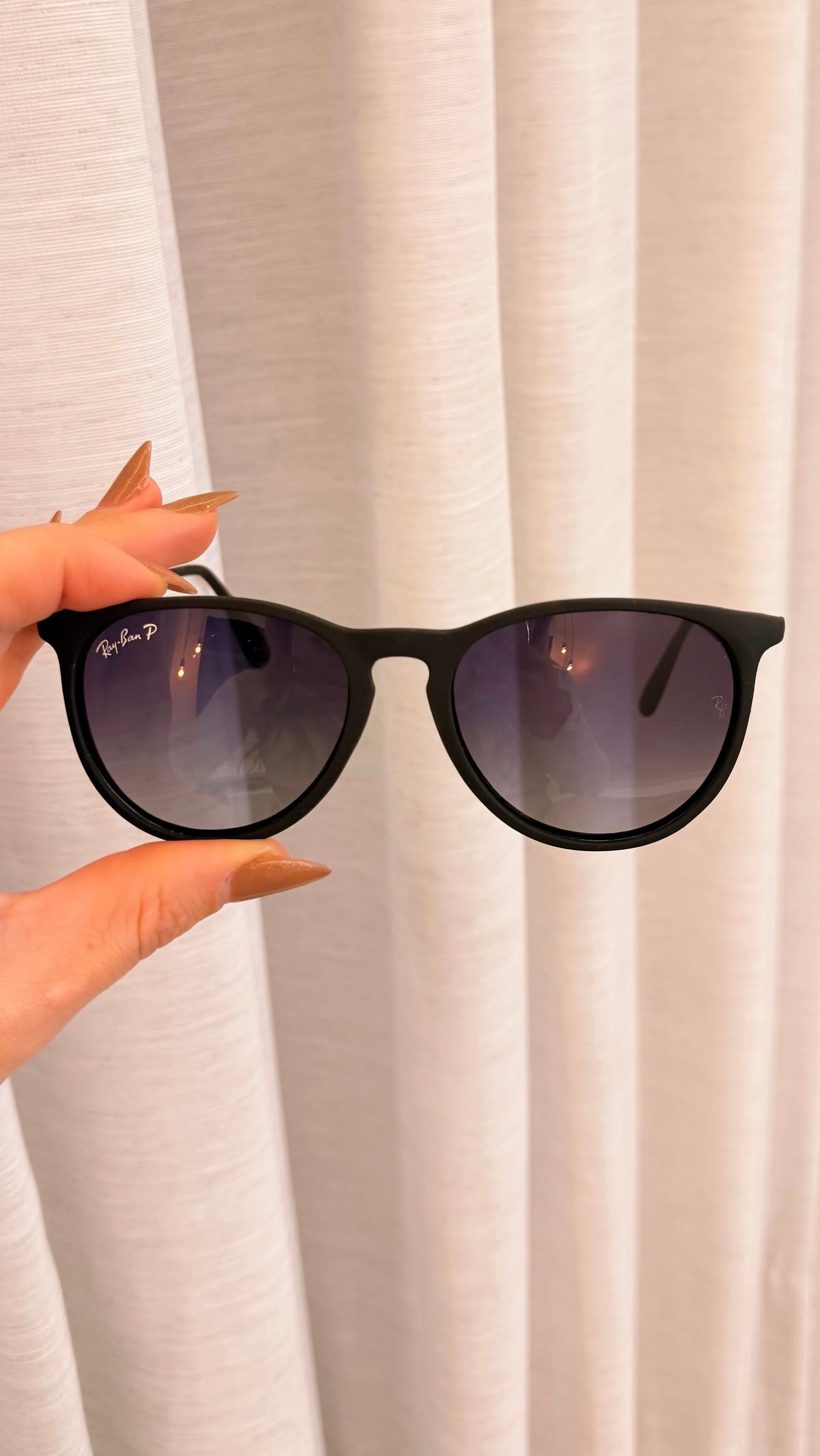 Óculos de Sol Ray-Ban P Erika Preto Fosco