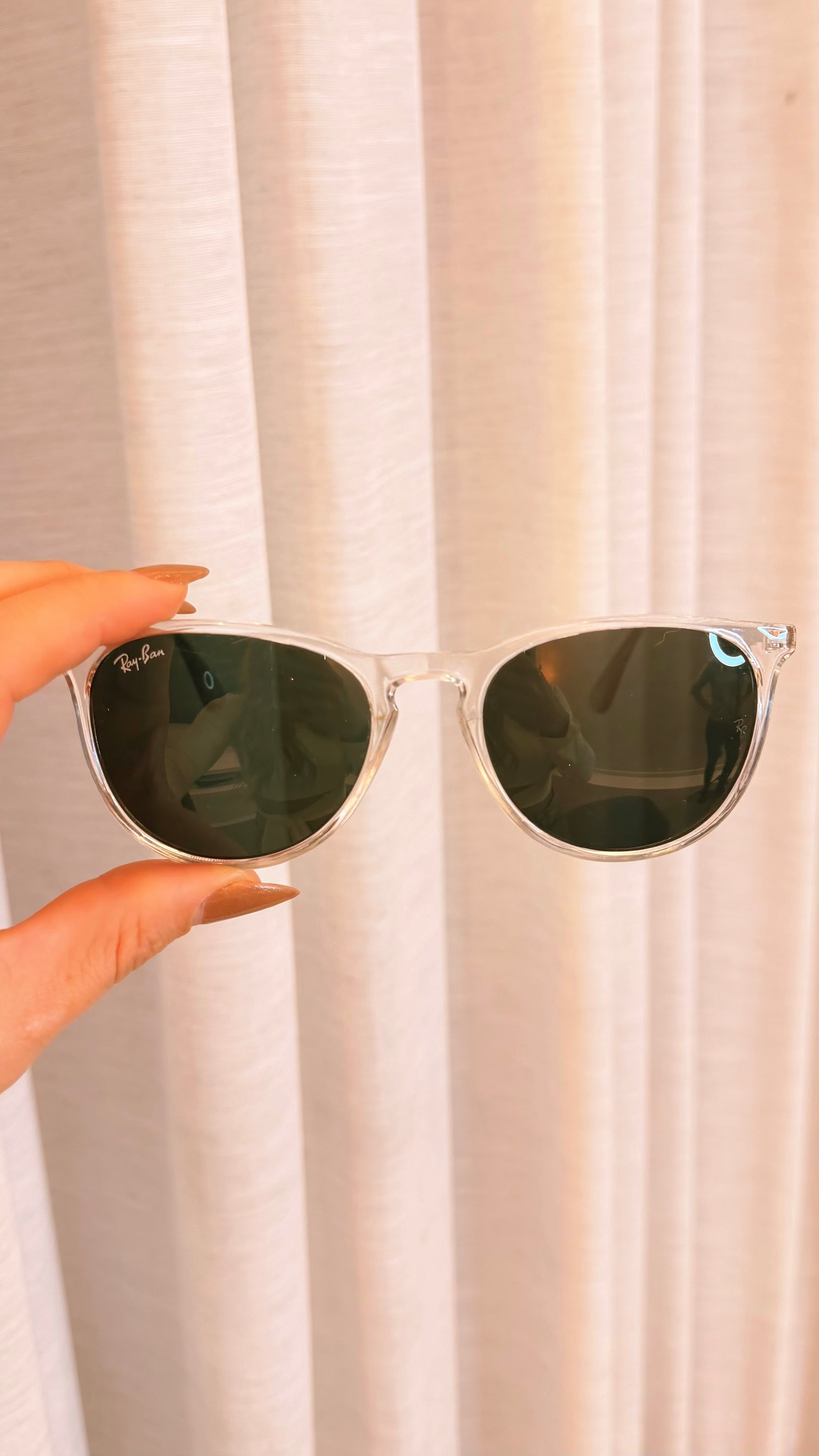 Óculos de Sol Ray-Ban Transparente Lente Verde G15